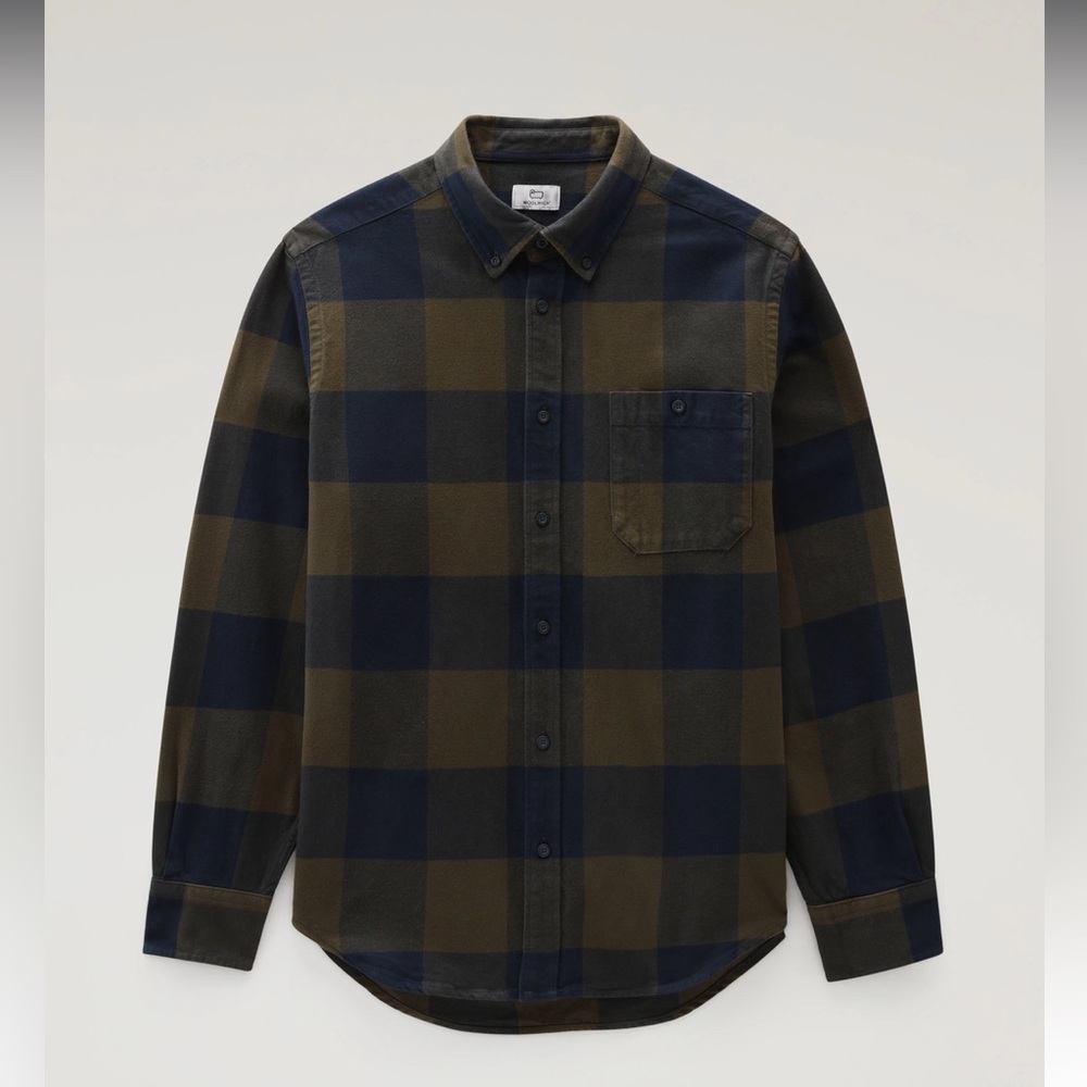 Woolrich Trout Run Flannel Check Button Down Shir… - image 4
